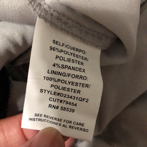 Prom/cocktail strapless dress size 13 - Picture 8 of 8